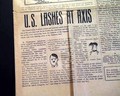 Attack on Pearl Harbor, in a military newspaper... - Image 3