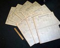 Eight issue set on the 1929 stock market crash...   - Image 1