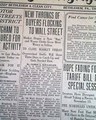 Eight issue set on the 1929 stock market crash...   - Image 2