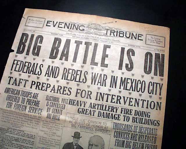 1913 Ten Tragic Days... Mexican Revolution...