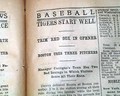 Babe Ruth's second baseball game... - Image 1