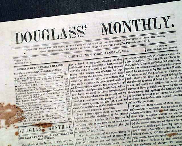 who published the anti-slavery newspaper the north star?