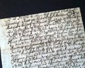 Halifax, Massachusetts, document from 1750... - Image 3