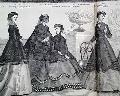 Women's fashion prints from the post-Civil War era... - Image 5