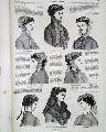 Women's fashion prints from the post-Civil War era... - Image 5