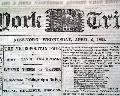 1864 Civil War Newwspaper.... - - Image 1