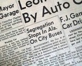 Martin Luther King, Jr., leads the non-violent action... - Image 1
