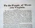 Very rare Confederate broadside: Confederates occupy Charleston (West) Virginia... - Image 3