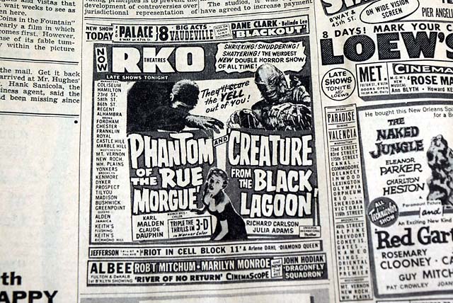 1954 film "Creature from the Back Lagoon"...