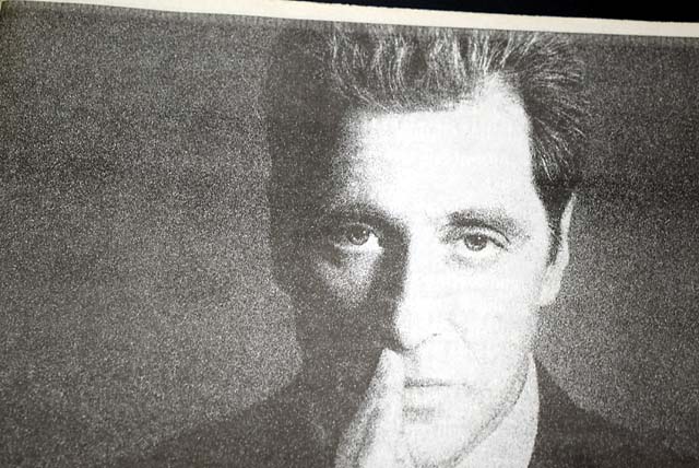 1990 "The Godfather Part III" film advertismeent...