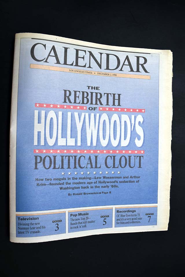Hollywood goes full blown Democrat Party in 1990...