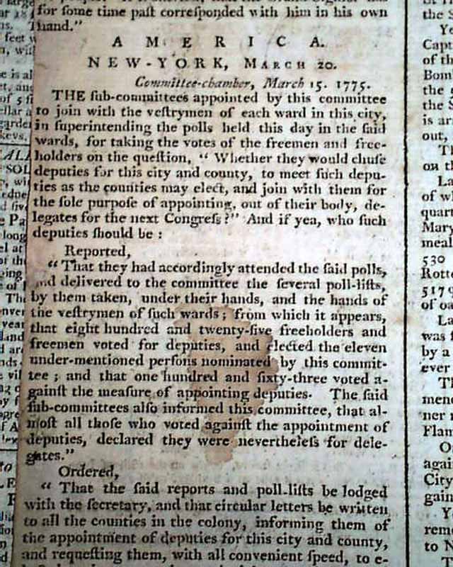 Three issues from during the Revolutionary War... - RareNewspapers.com