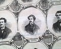 Portrait of the Brooklyn Atlantic Club...   execution of Wirz... - Image 1