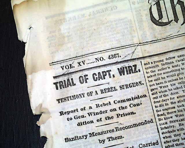 Andersonville Prison trial...