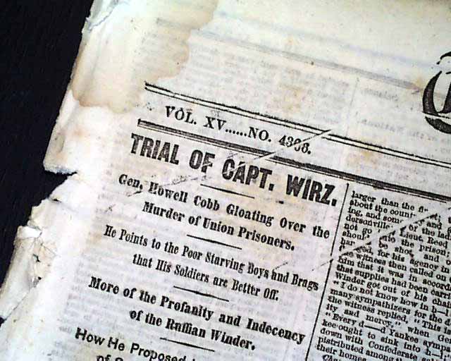 The Andersonville Prison trial...