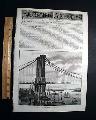 Constructing the Brooklyn Bridge... - Image 2