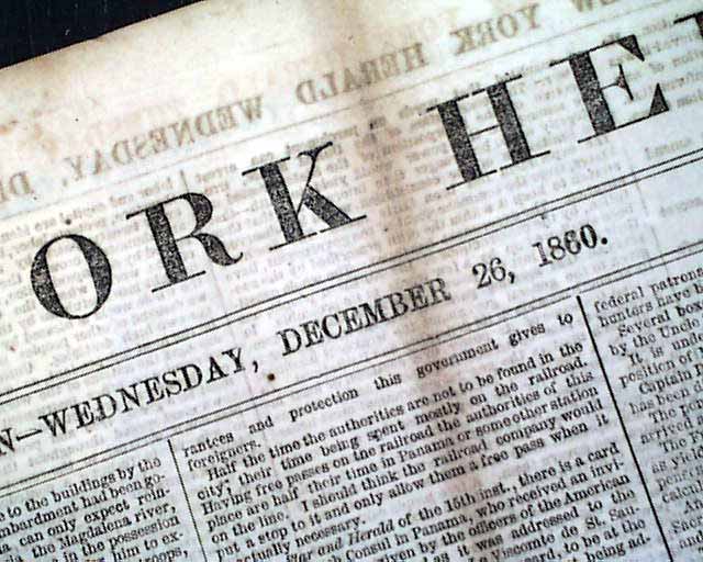 South Carolina leaves the Union : the Civil War about to begin...