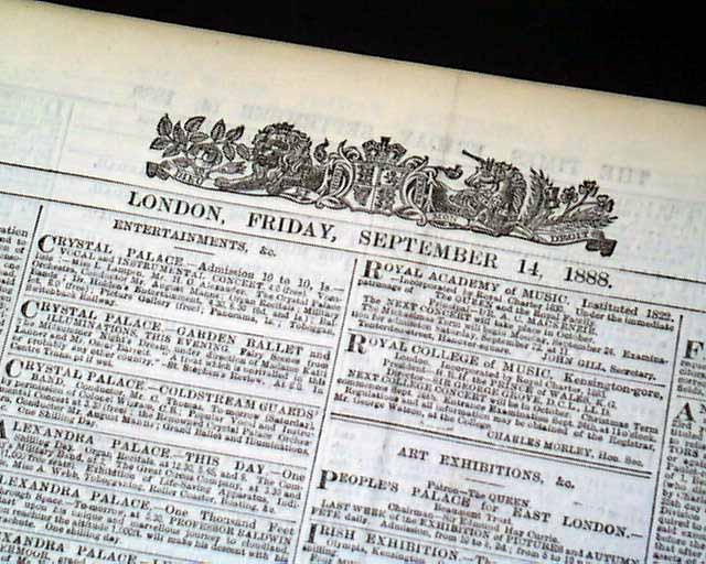 Jack the Ripper: the Annie Chapman case...