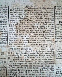 Working on the Louisiana Purchase...   Napoleon to dine in London...