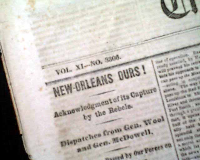 Capture of New Orleans!...