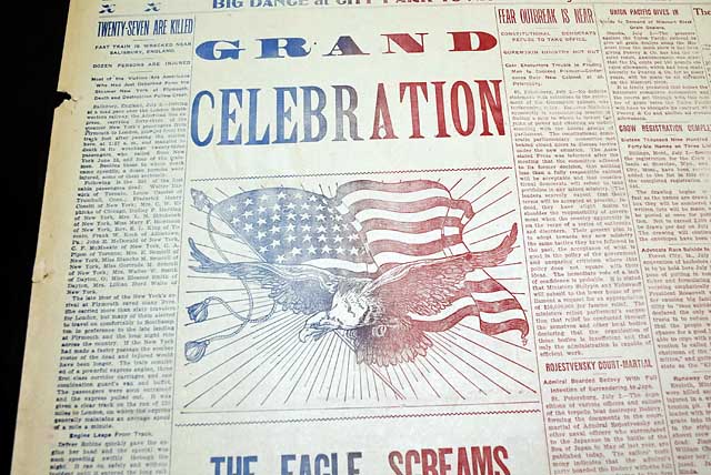 A red, white, & blue issue to celebrate the 4th of July...