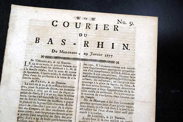 "Courier From the Lower Rhine"...