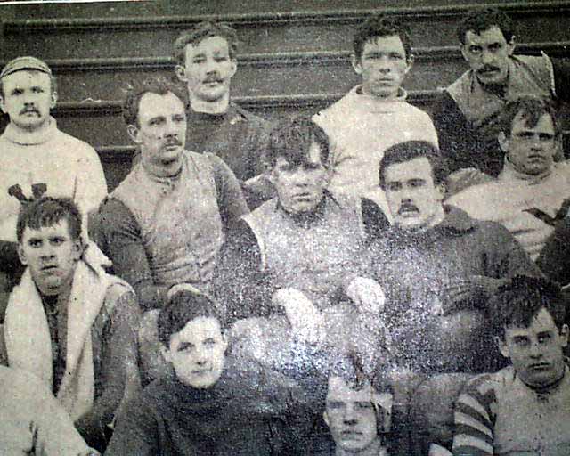 1891 Yale football team... first pro player and Hall of Famer...