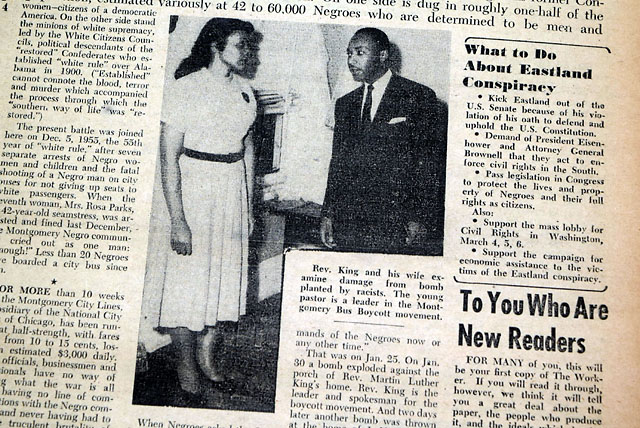 1956 Montgomery bus boycott... MLK & more...