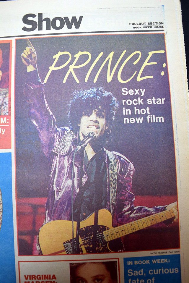1984 "Prince" becoming a global icon...