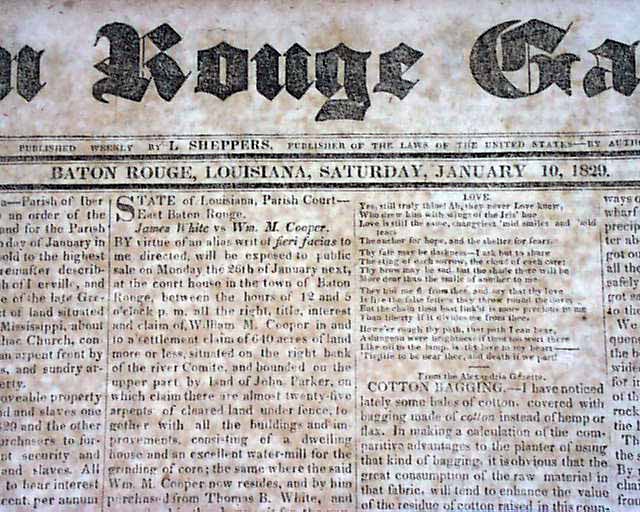 Bilingual newspaper from Baton Rouge...