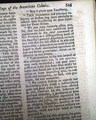 Boston letter to General Gage...   - Image 9