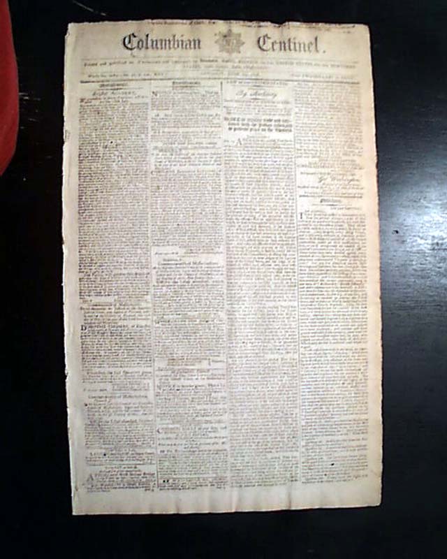 Washington and Paul Revere on the front page...