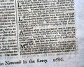 17th century Reward ad for a runaway slave... - Image 4