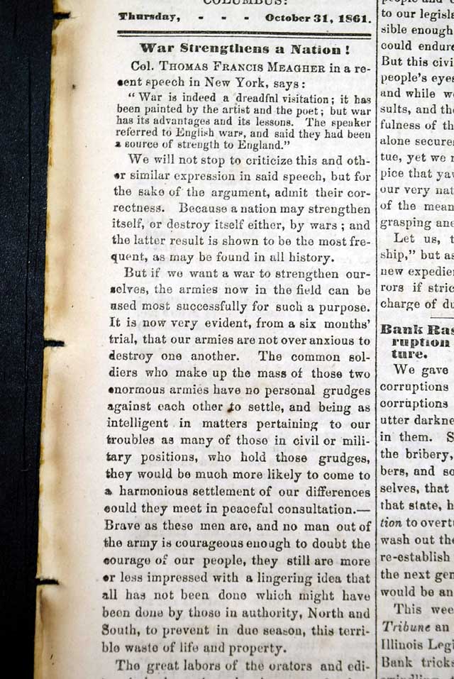 Proclamation by Albert Sidney Johnston...   Brigham Young...