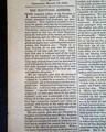 Lincoln is inaugurated... Graphic print on the front page... - Image 3