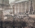 Lincoln is inaugurated... Graphic print on the front page... - Image 7