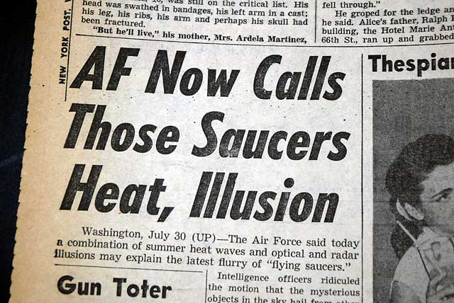 Washington D.C. UFOs ?...