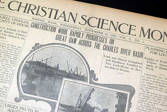 First issue of this famous newspaper...