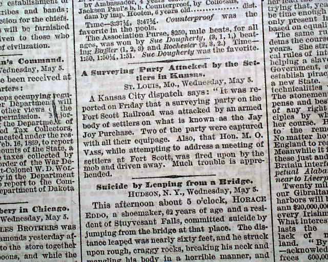 Settling Kansas 1869... - RareNewspapers.com