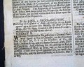 Treaty Proclamation with the Dutch on the front page...   - Image 3