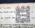 Nice issue from colonial Pennsylvania... - Image 1