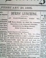 Martinsburg WV Negro lynching... - Image 1