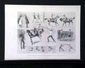 Athletic Tournament in Aldershot, England...  Frederic Remington... - Image 2
