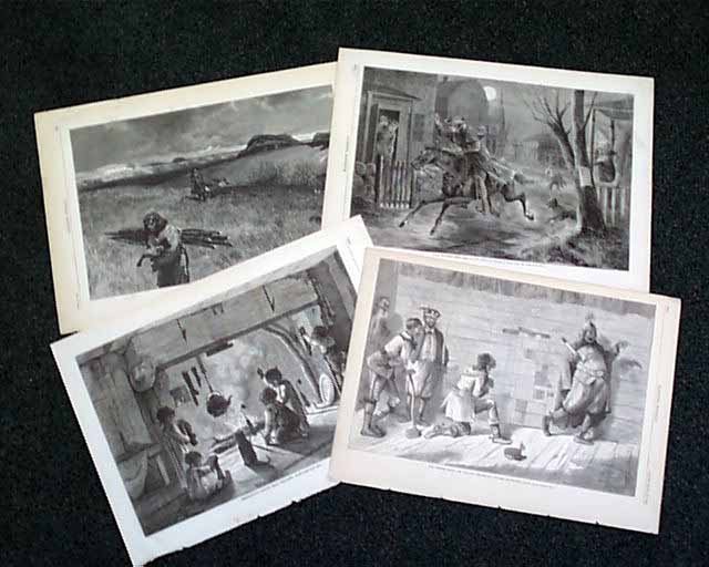 12 Woodcut prints...