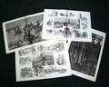 Double-Page Woodcut prints... - Image 1