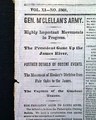 President Lincoln visiting the Army... - Image 1