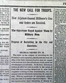 President Lincoln visiting the Army... - Image 6