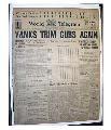 The 1932 baseball World Series...   Babe Ruth and theYankees... - Image 1