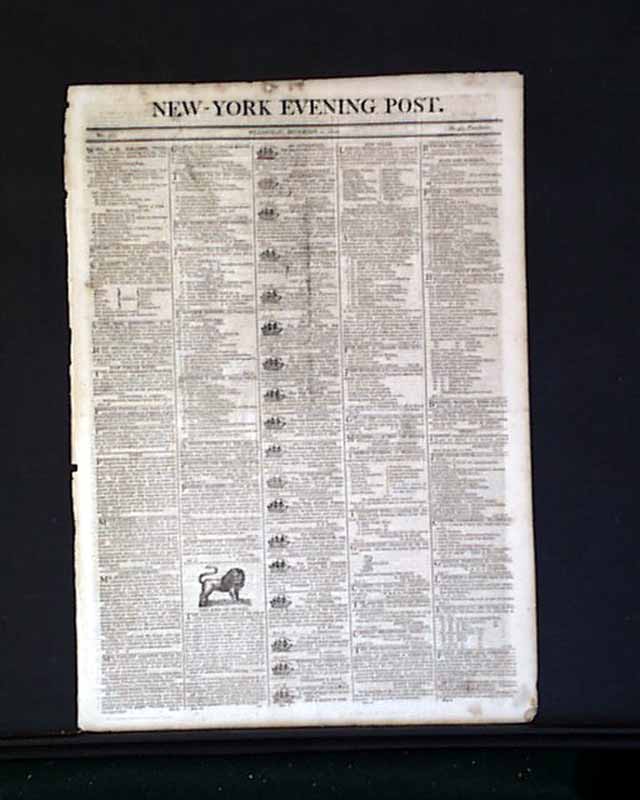 1802 Lion Advertisement...