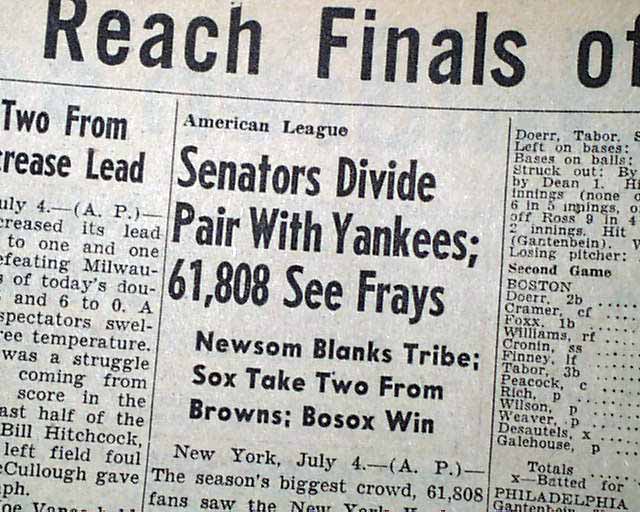 Baseball's Gettysburg Address: The Lou Gehrig “Luckiest Man” Speech, July  4, 1939